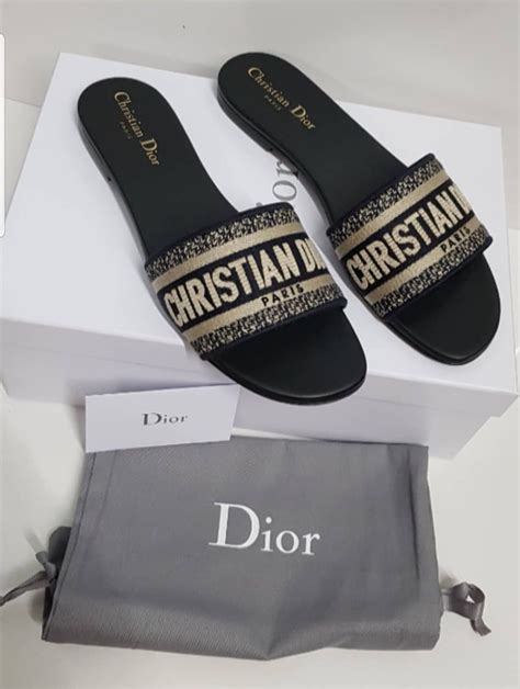 dior dior sandals|christian dior sandals flat.